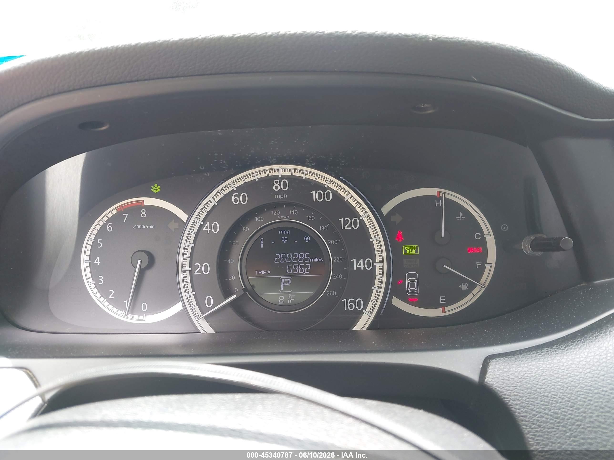 2013 Honda Accord Lx Gold vin: 1HGCR2F34DA089010