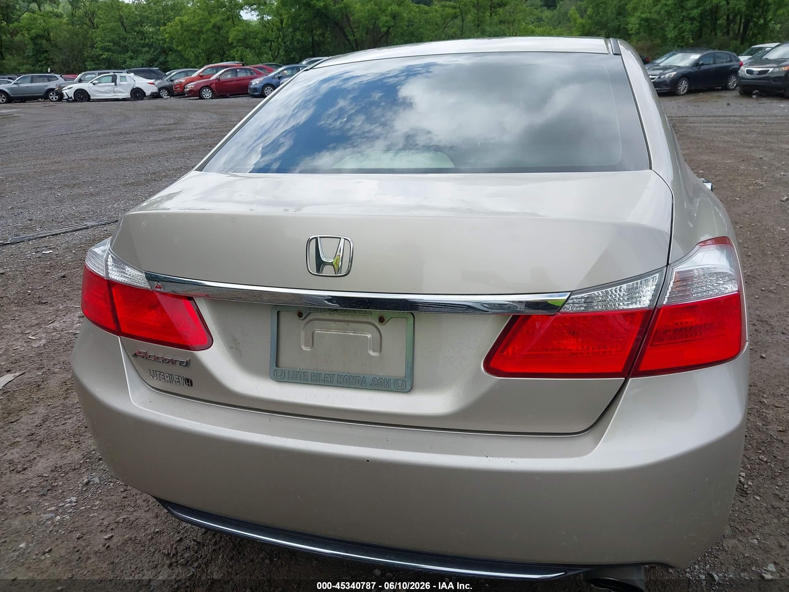 2013 Honda Accord Lx Gold vin: 1HGCR2F34DA089010