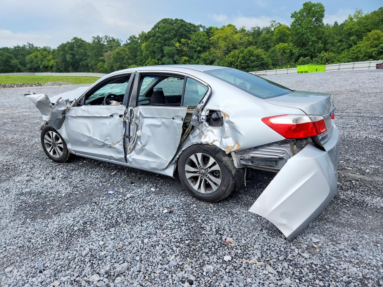 2013 Honda Accord Lx Серебряный vin: 1HGCR2F34DA095079