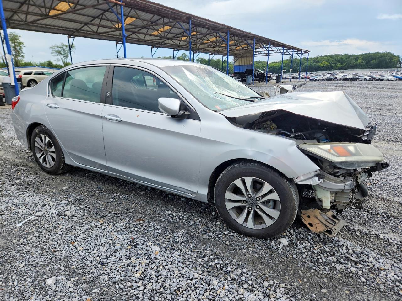 2013 Honda Accord Lx Серебряный vin: 1HGCR2F34DA095079