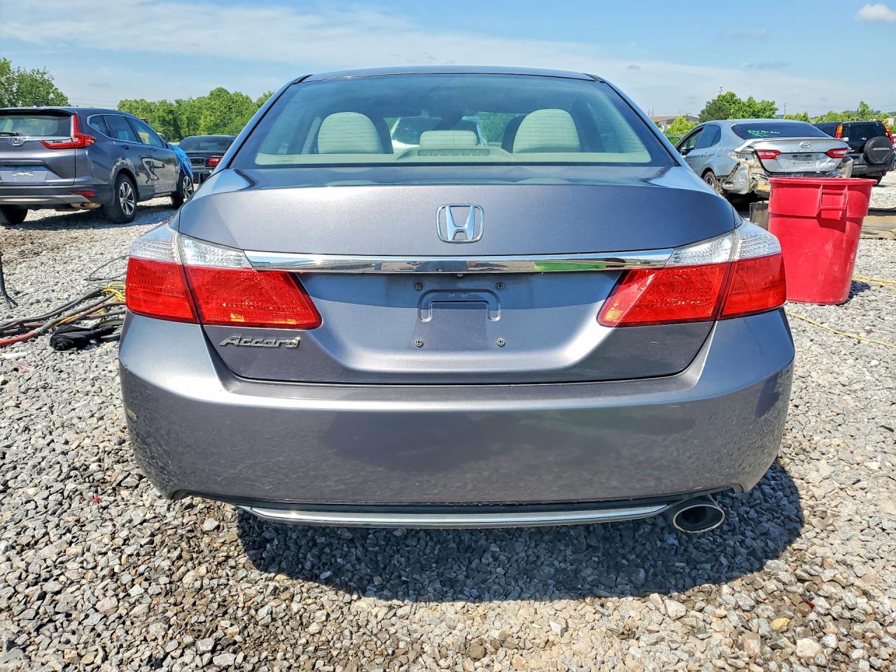 2013 Honda Accord Lx Gray vin: 1HGCR2F34DA103309