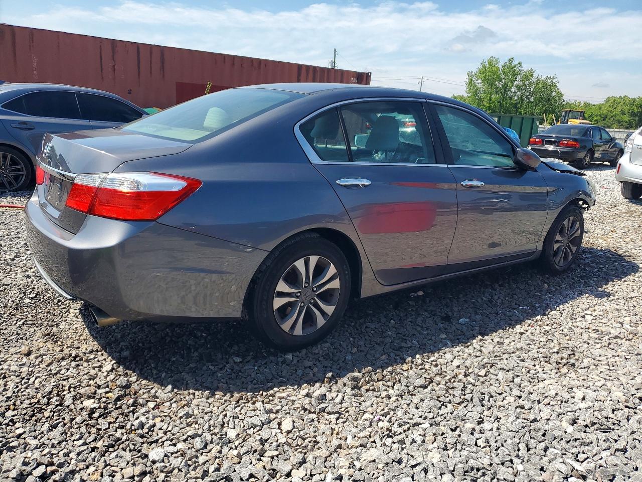 2013 Honda Accord Lx Gray vin: 1HGCR2F34DA103309