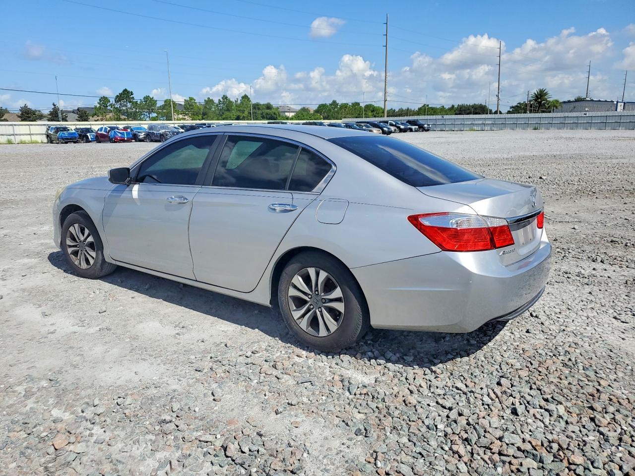 2013 Honda Accord Lx Silver vin: 1HGCR2F34DA103780