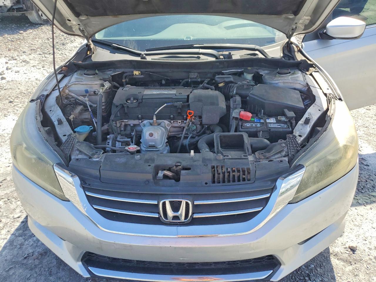 2013 Honda Accord Lx Silver vin: 1HGCR2F34DA103780