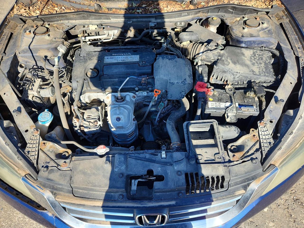 2013 Honda Accord Lx Blue vin: 1HGCR2F34DA118828