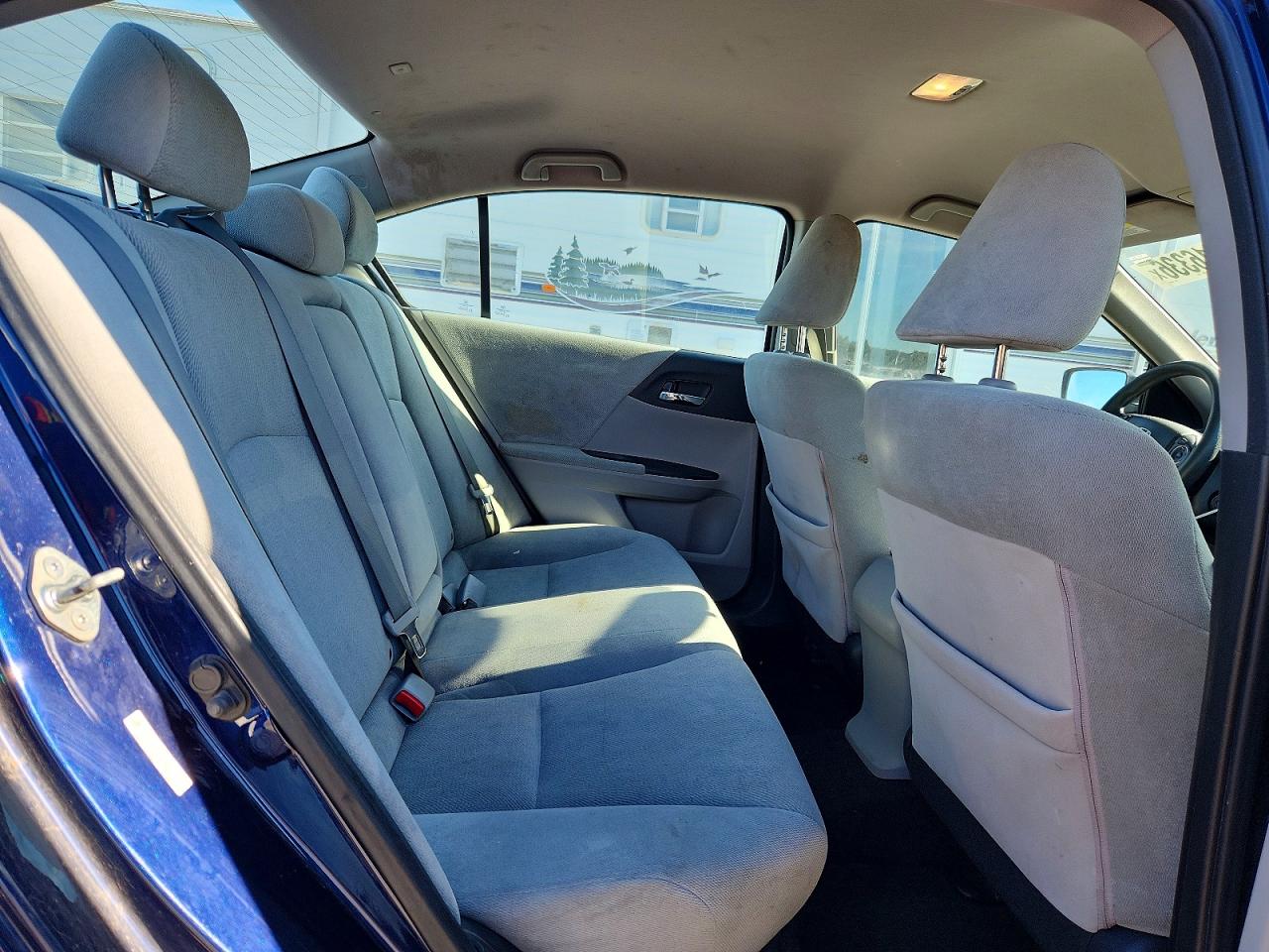 2013 Honda Accord Lx Blue vin: 1HGCR2F34DA118828