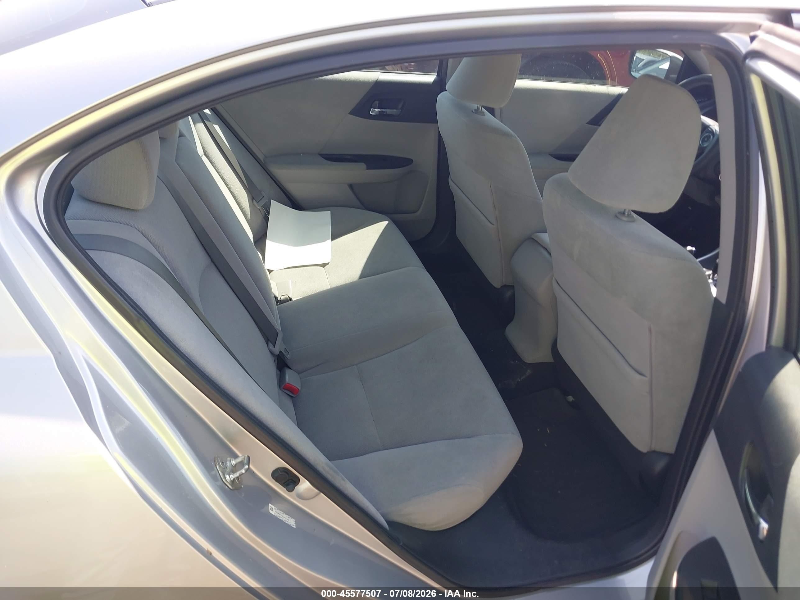 2013 Honda Accord Lx Gray vin: 1HGCR2F34DA124760
