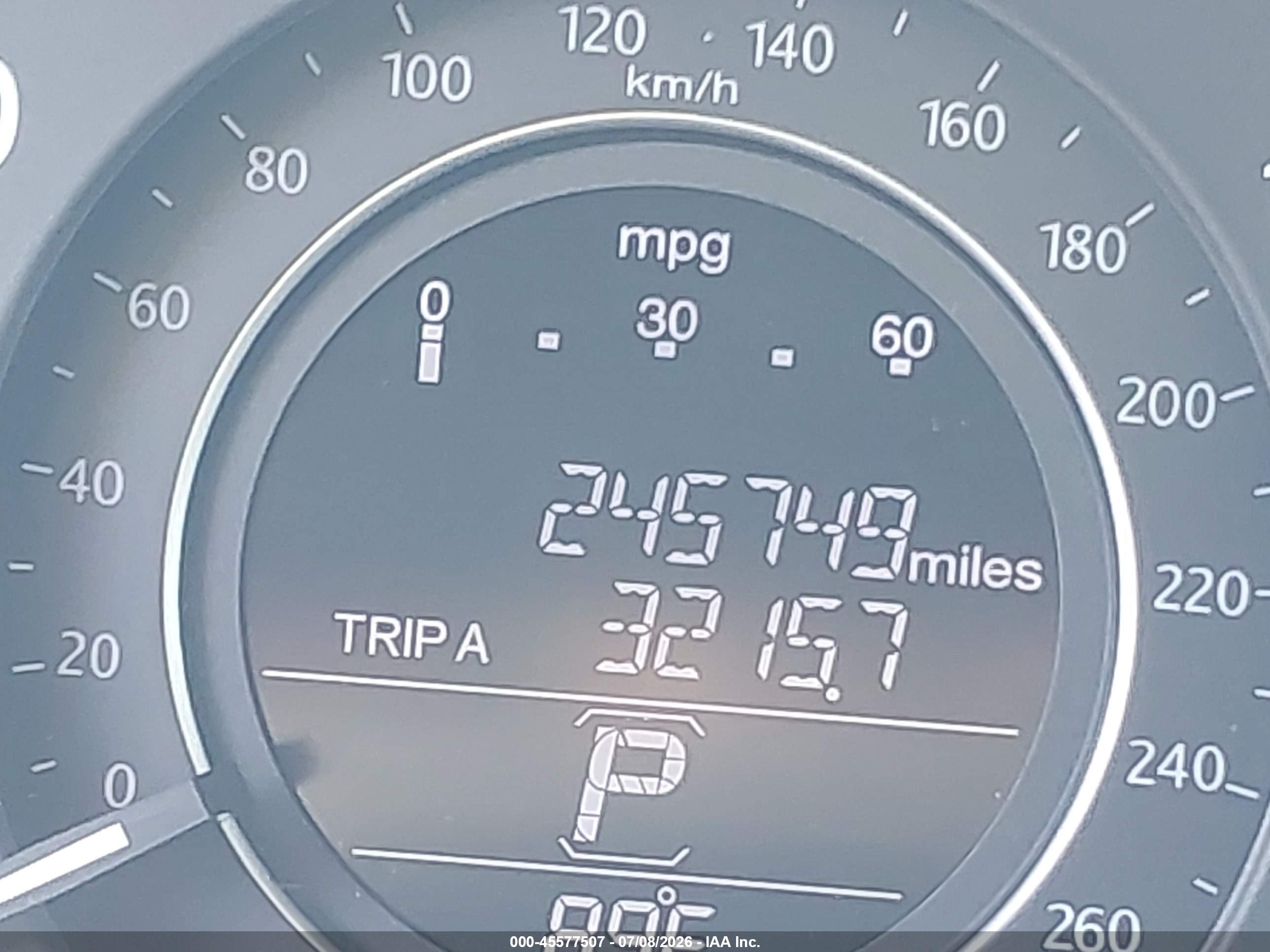 2013 Honda Accord Lx Gray vin: 1HGCR2F34DA124760