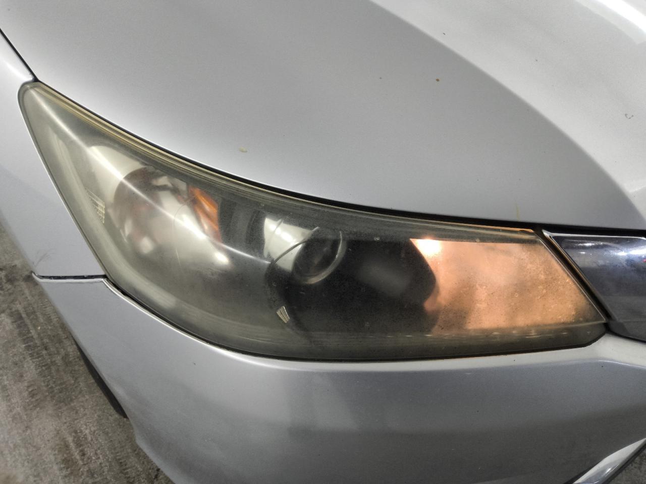2013 Honda Accord Lx Silver vin: 1HGCR2F34DA129070 Damage: Right Head Lamp, Faded, Acceptable