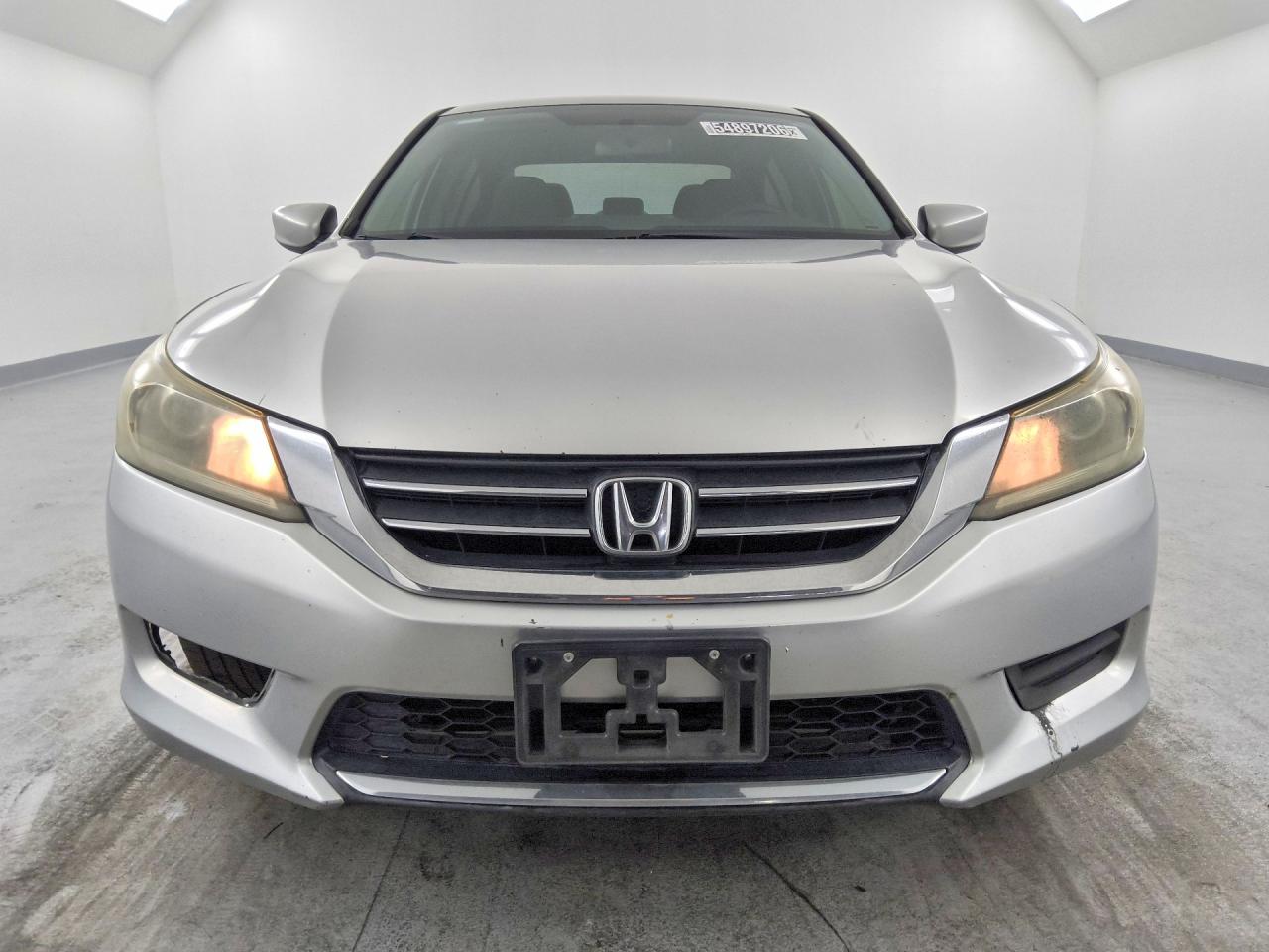 2013 Honda Accord Lx Silver vin: 1HGCR2F34DA129070