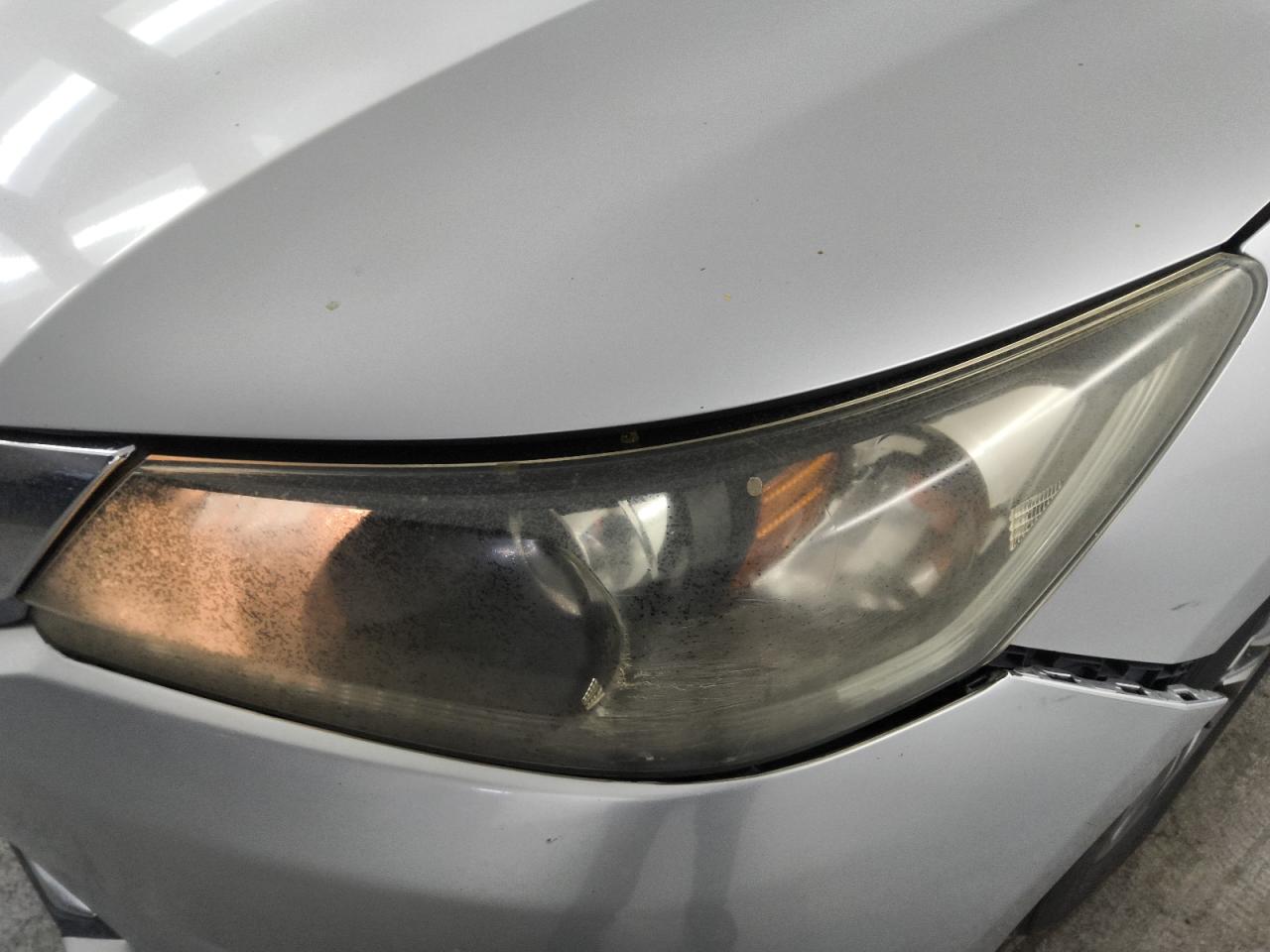 2013 Honda Accord Lx Silver vin: 1HGCR2F34DA129070 Damage: Left Head Lamp, Faded, Acceptable