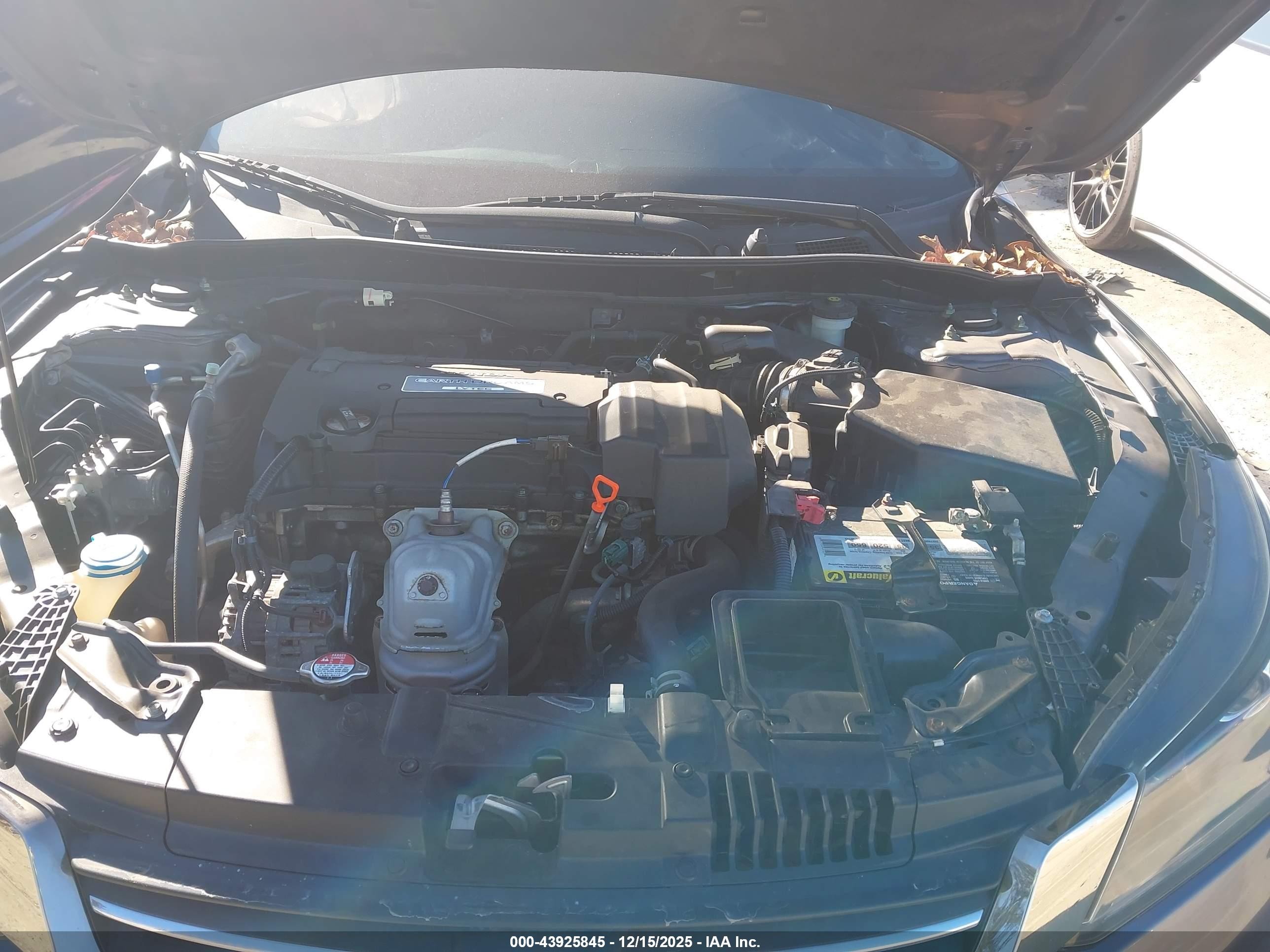 2013 Honda Accord Lx Gray vin: 1HGCR2F34DA129599