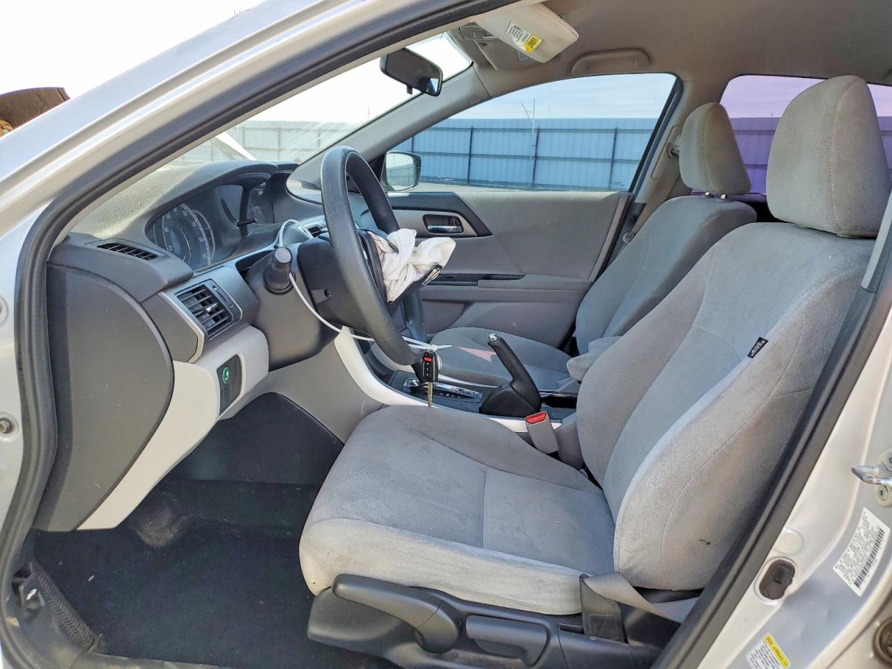 2013 Honda Accord Lx Silver vin: 1HGCR2F34DA142840