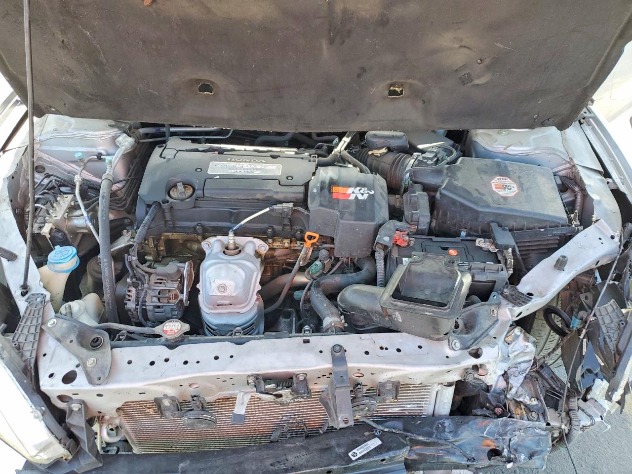 2013 Honda Accord Lx Silver vin: 1HGCR2F34DA142840