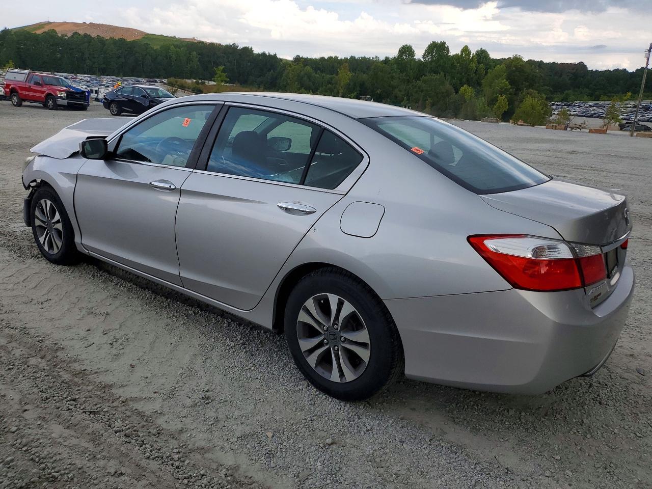2013 Honda Accord Lx Silver vin: 1HGCR2F34DA150243
