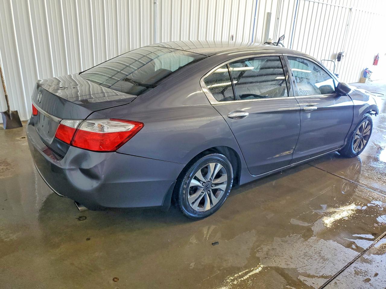 2013 Honda Accord Lx Gray vin: 1HGCR2F34DA170007