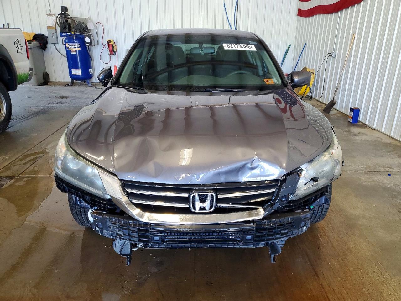 2013 Honda Accord Lx Gray vin: 1HGCR2F34DA170007