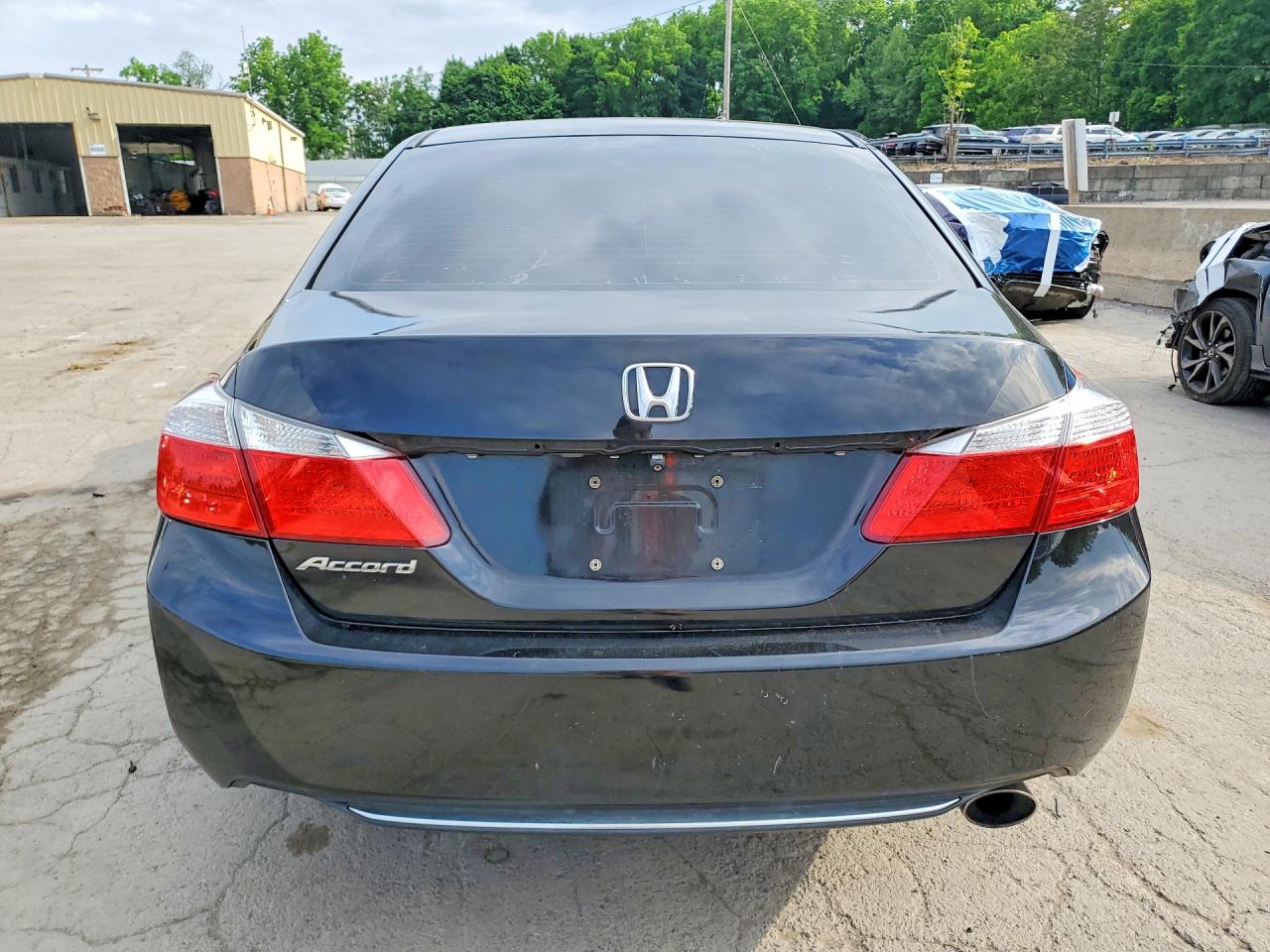 2013 Honda Accord Lx Black vin: 1HGCR2F34DA171836