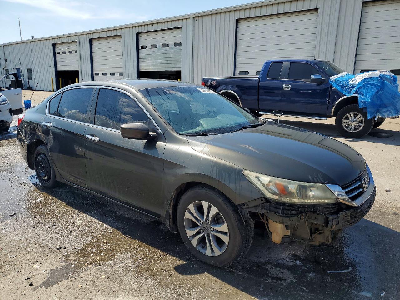 2013 Honda Accord Lx Серый vin: 1HGCR2F34DA199216