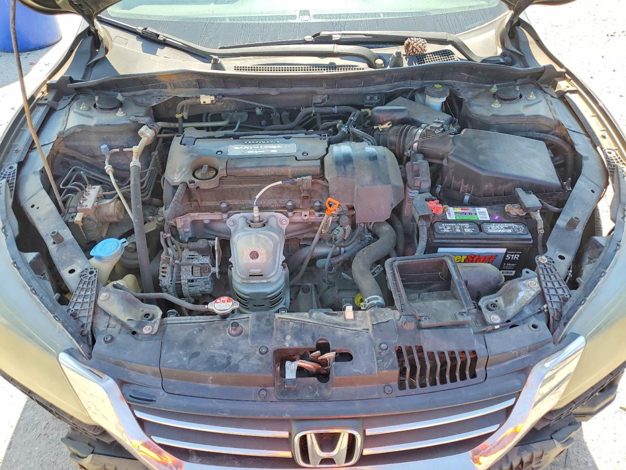 2013 Honda Accord Lx Серый vin: 1HGCR2F34DA199216