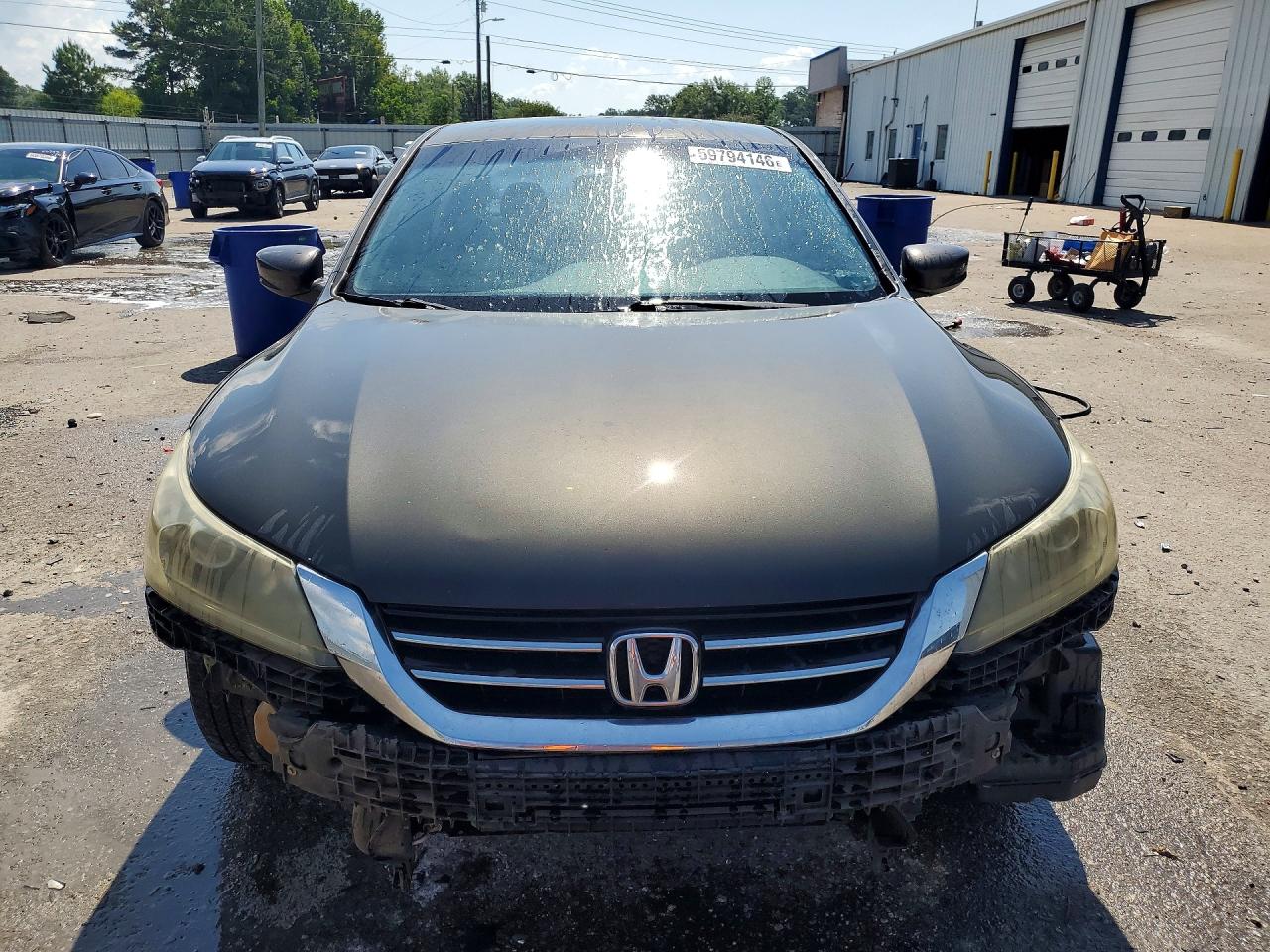 2013 Honda Accord Lx Серый vin: 1HGCR2F34DA199216