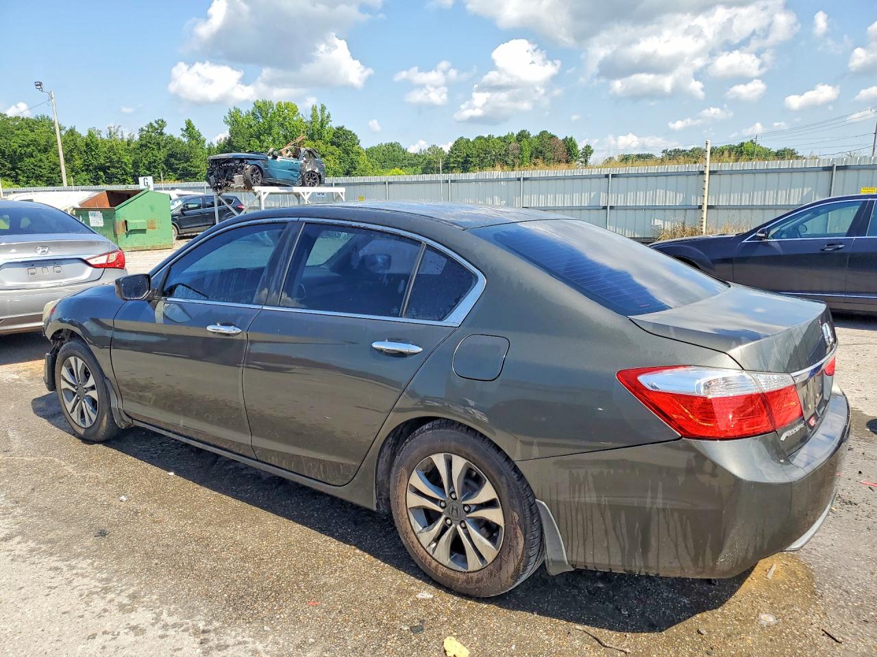 2013 Honda Accord Lx Серый vin: 1HGCR2F34DA199216