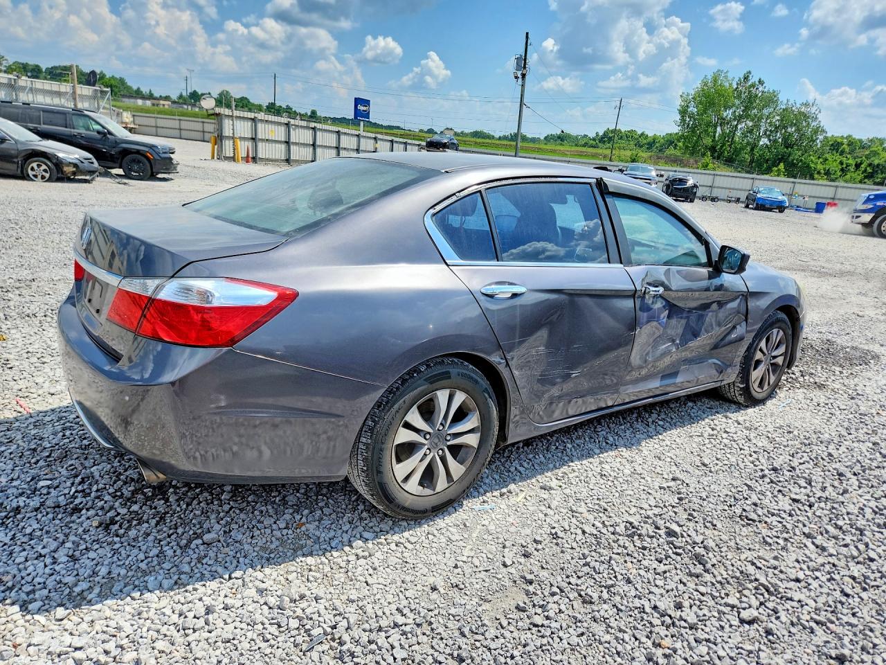 2013 Honda Accord Lx Charcoal vin: 1HGCR2F34DA218931