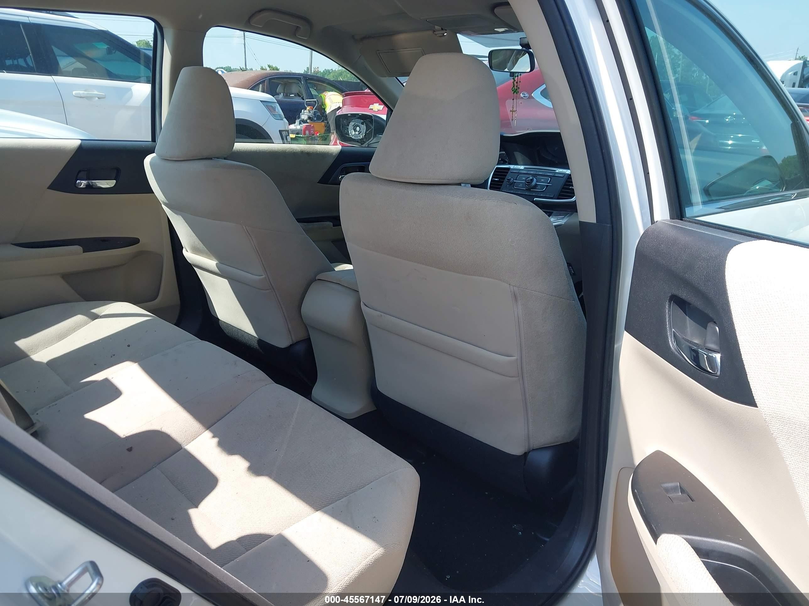 2013 Honda Accord Lx Белый vin: 1HGCR2F34DA221179