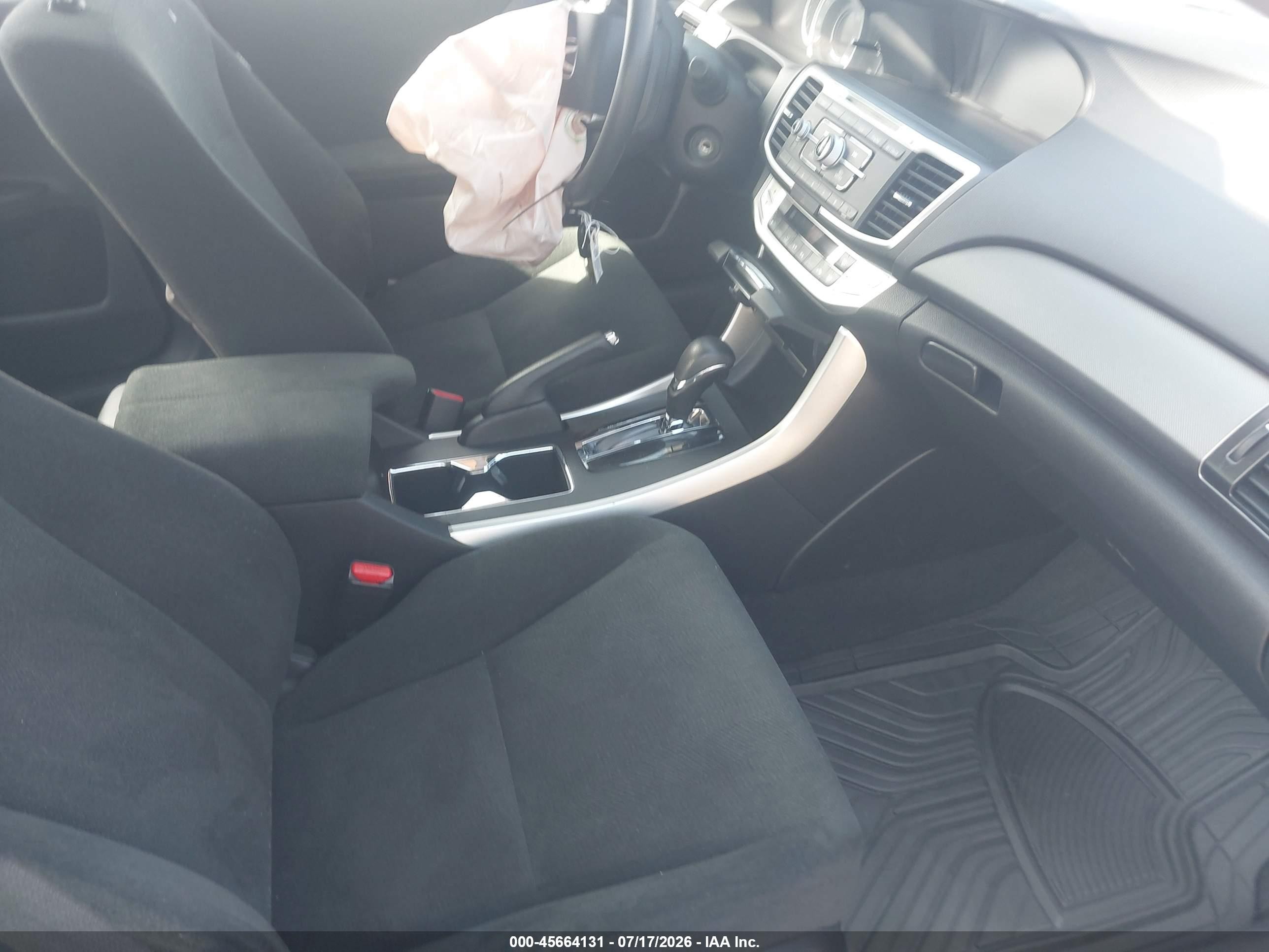 2013 Honda Accord Lx Gray vin: 1HGCR2F34DA224051