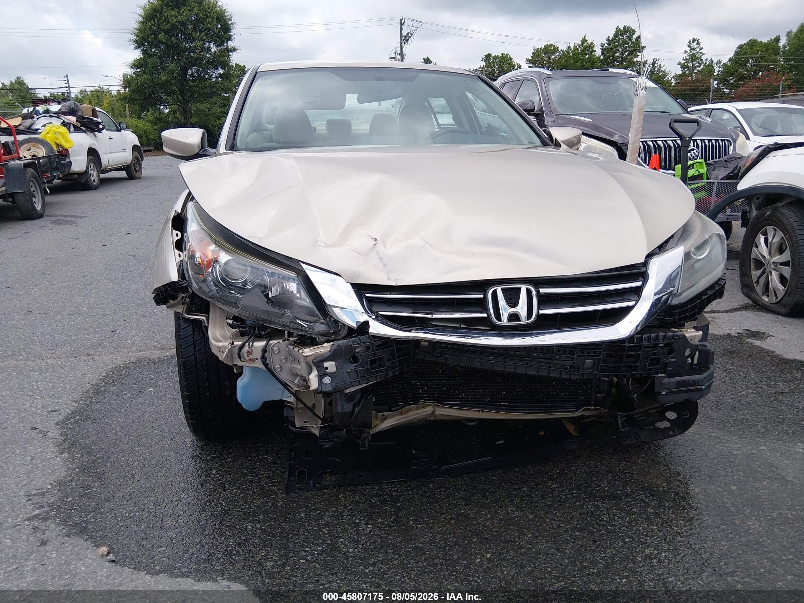 2013 Honda Accord Lx Золотой vin: 1HGCR2F34DA246096