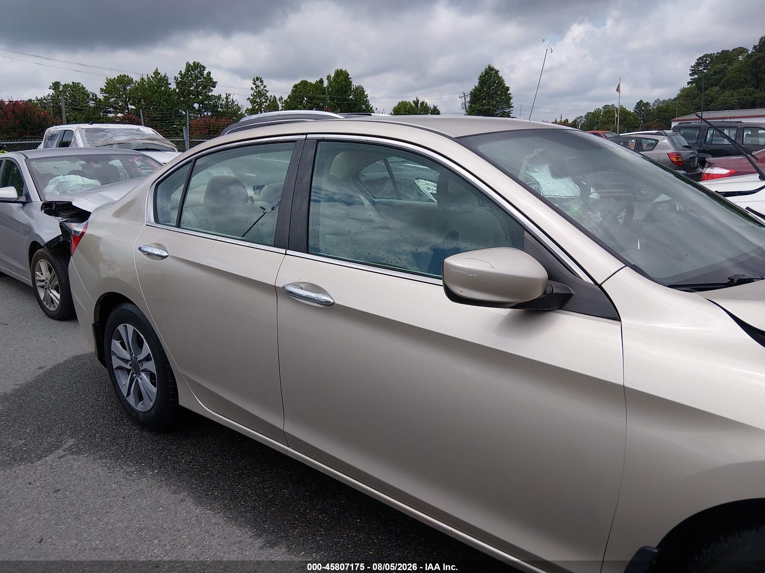 2013 Honda Accord Lx Золотой vin: 1HGCR2F34DA246096