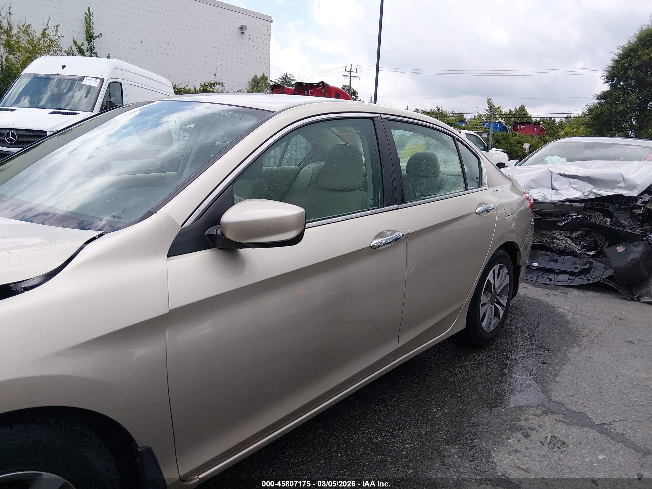 2013 Honda Accord Lx Золотой vin: 1HGCR2F34DA246096