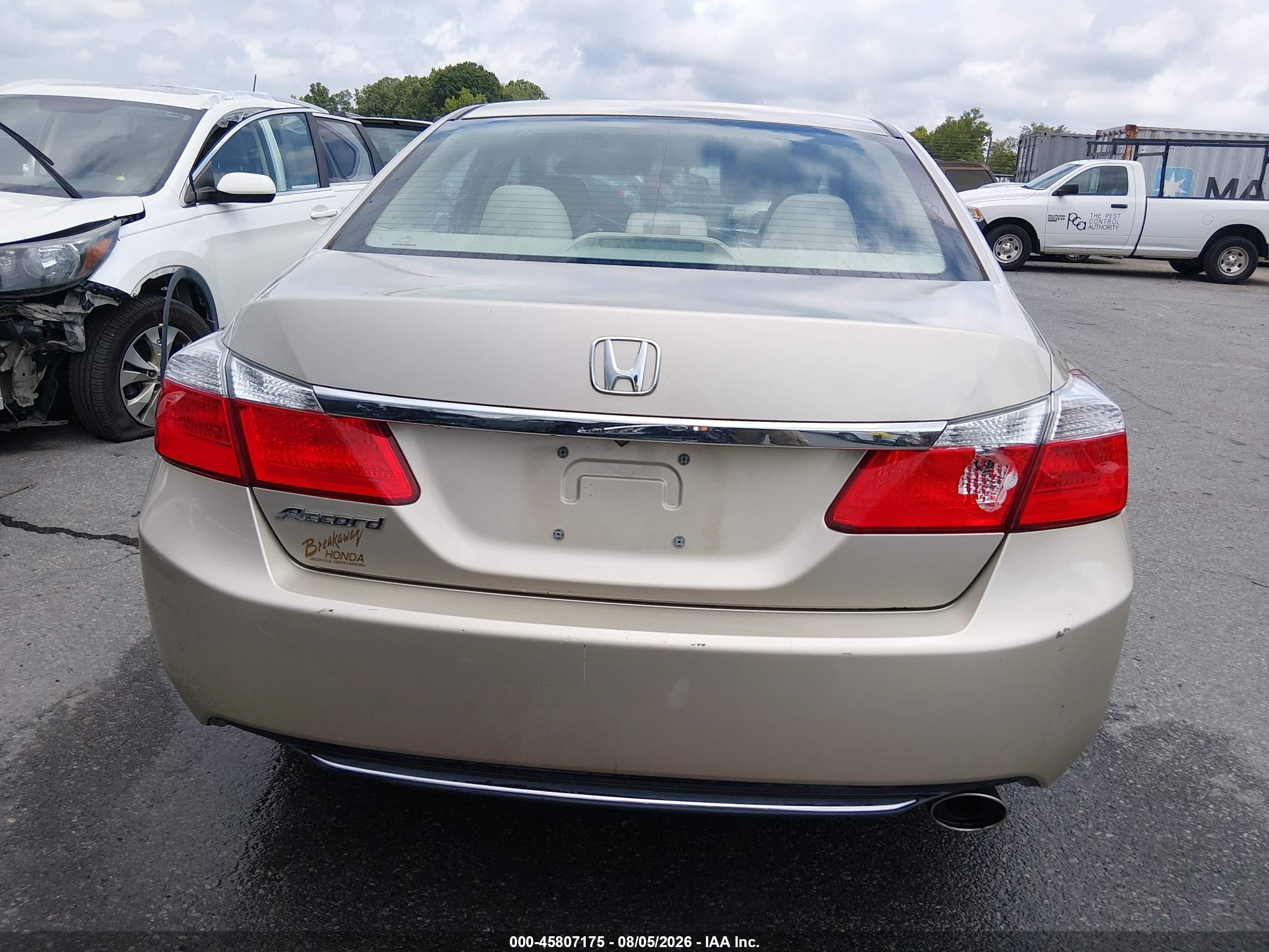 2013 Honda Accord Lx Золотой vin: 1HGCR2F34DA246096