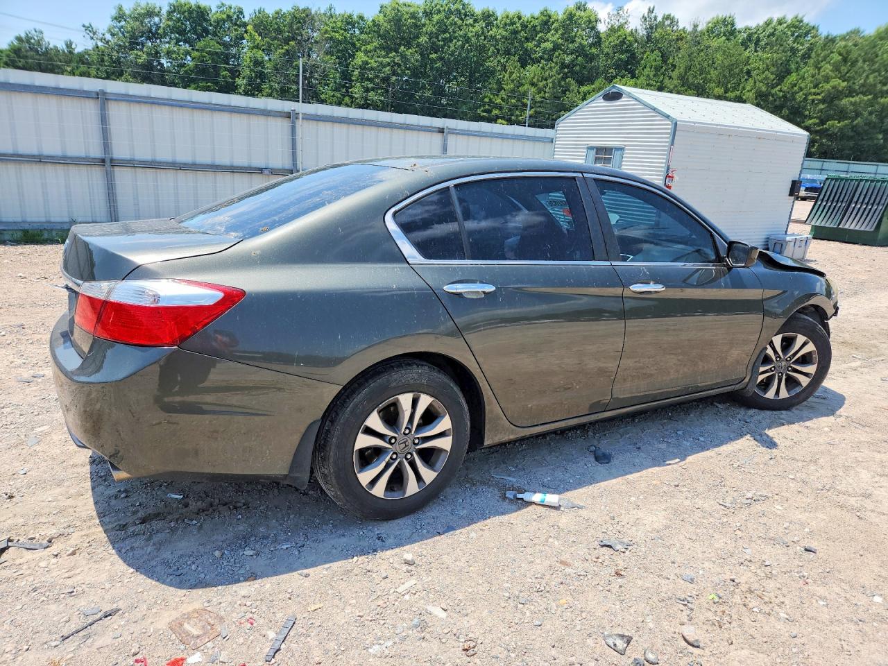 2013 Honda Accord Lx Gray vin: 1HGCR2F34DA271371
