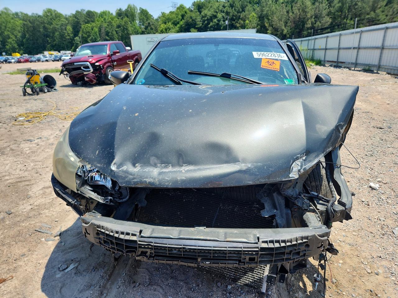 2013 Honda Accord Lx Gray vin: 1HGCR2F34DA271371