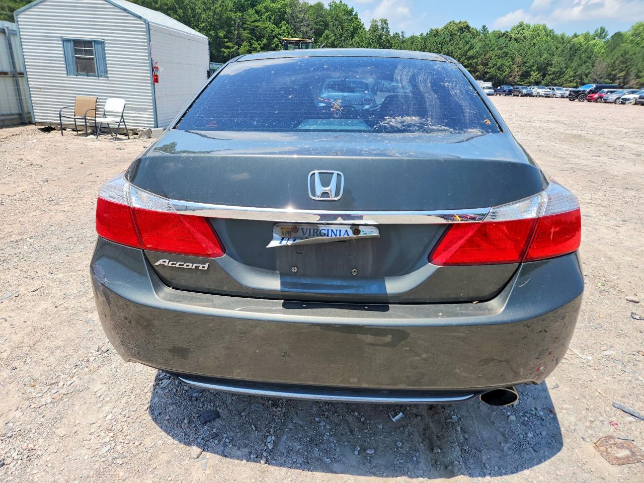 2013 Honda Accord Lx Gray vin: 1HGCR2F34DA271371