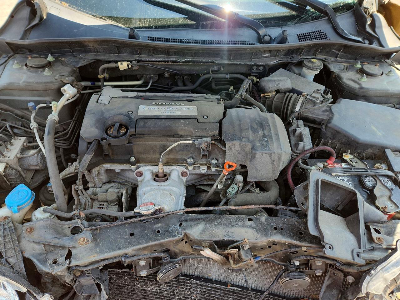 2013 Honda Accord Lx Gray vin: 1HGCR2F34DA271371