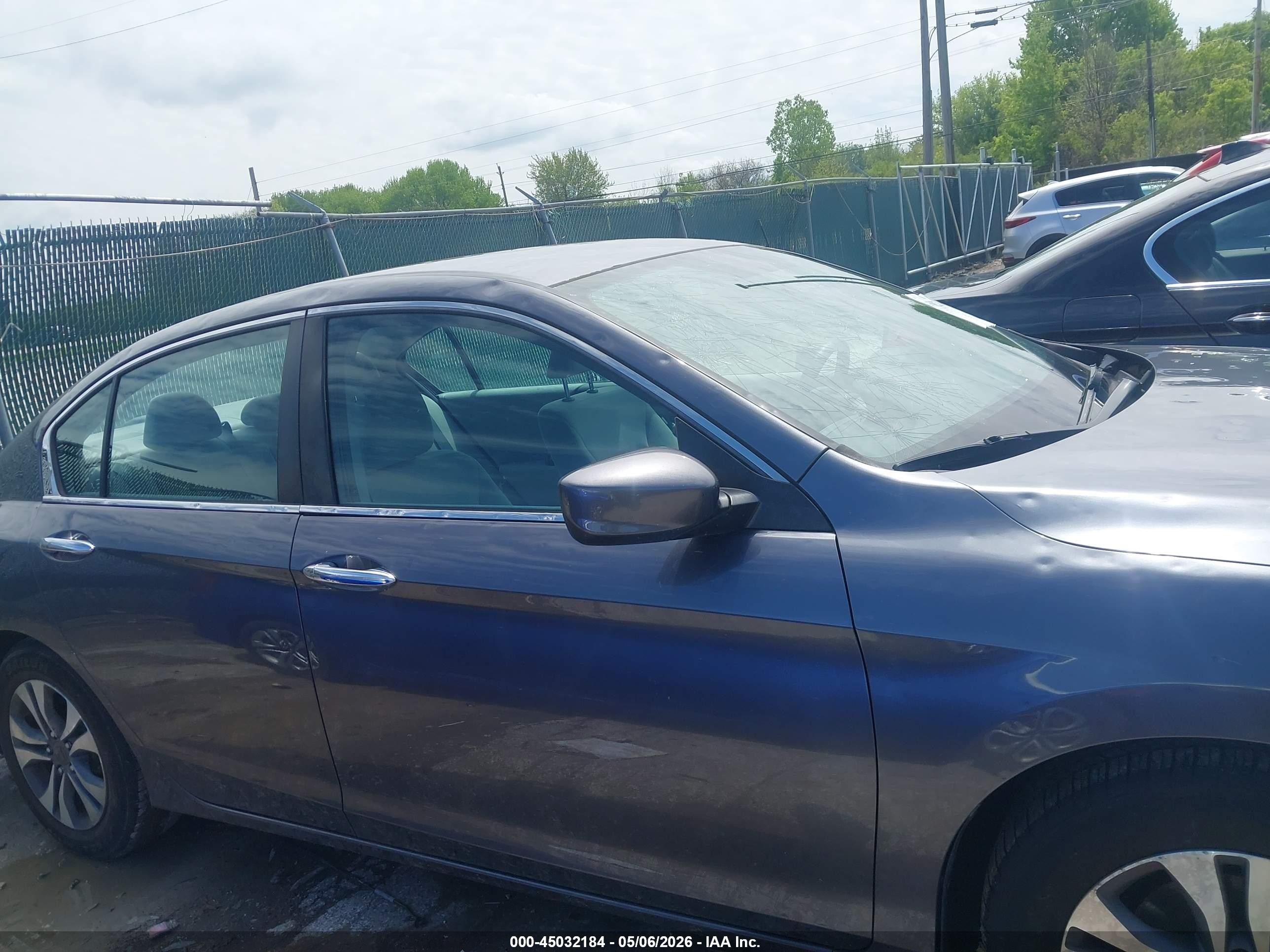 2013 Honda Accord Lx Gray vin: 1HGCR2F34DA281916