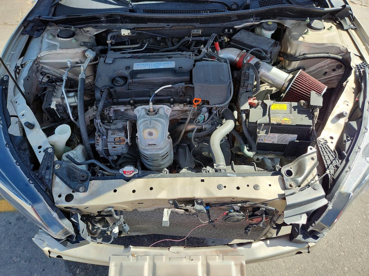 2014 Honda Accord Lx Gold vin: 1HGCR2F34EA027348