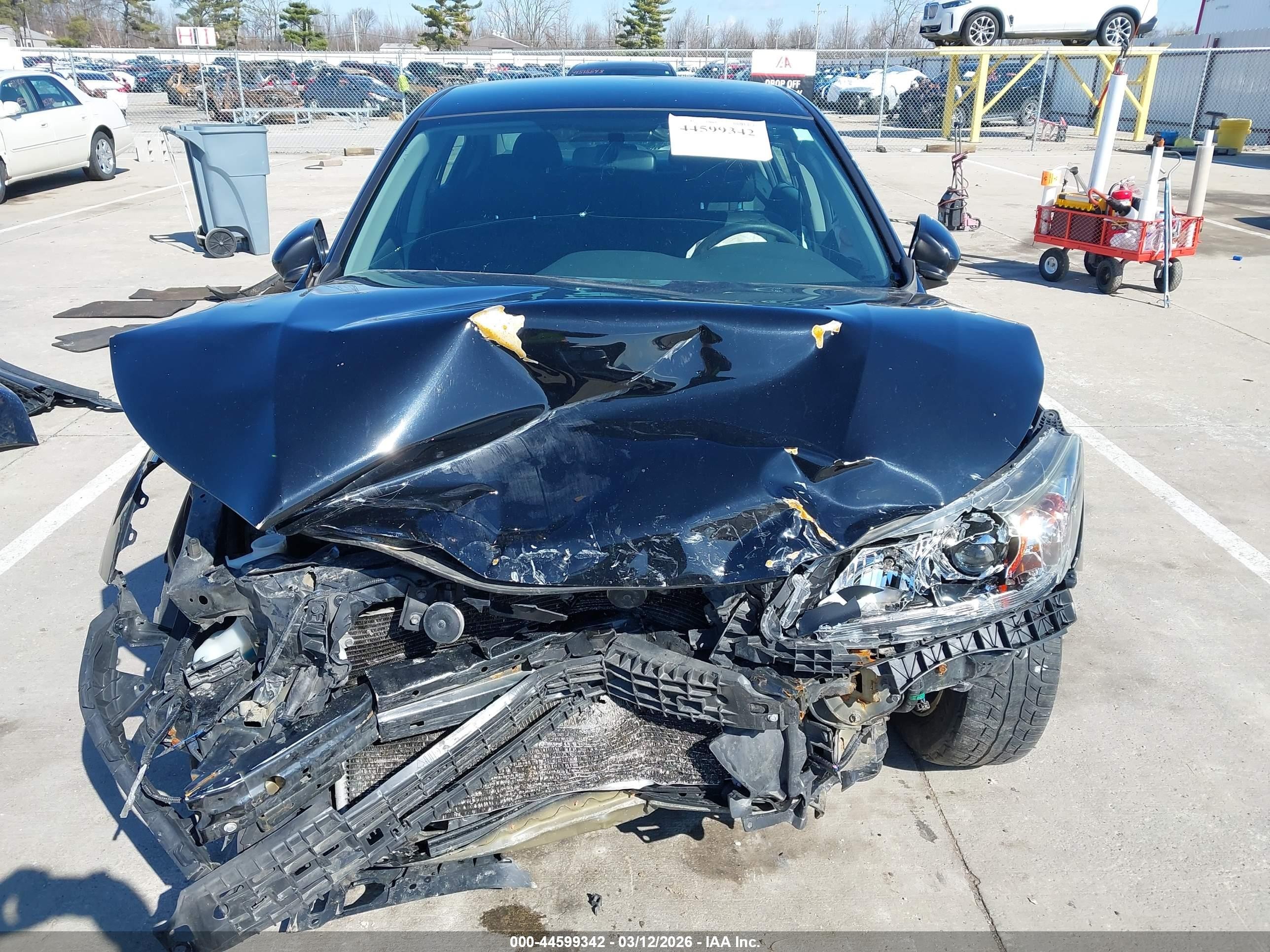 2014 Honda Accord Lx Black vin: 1HGCR2F34EA030461