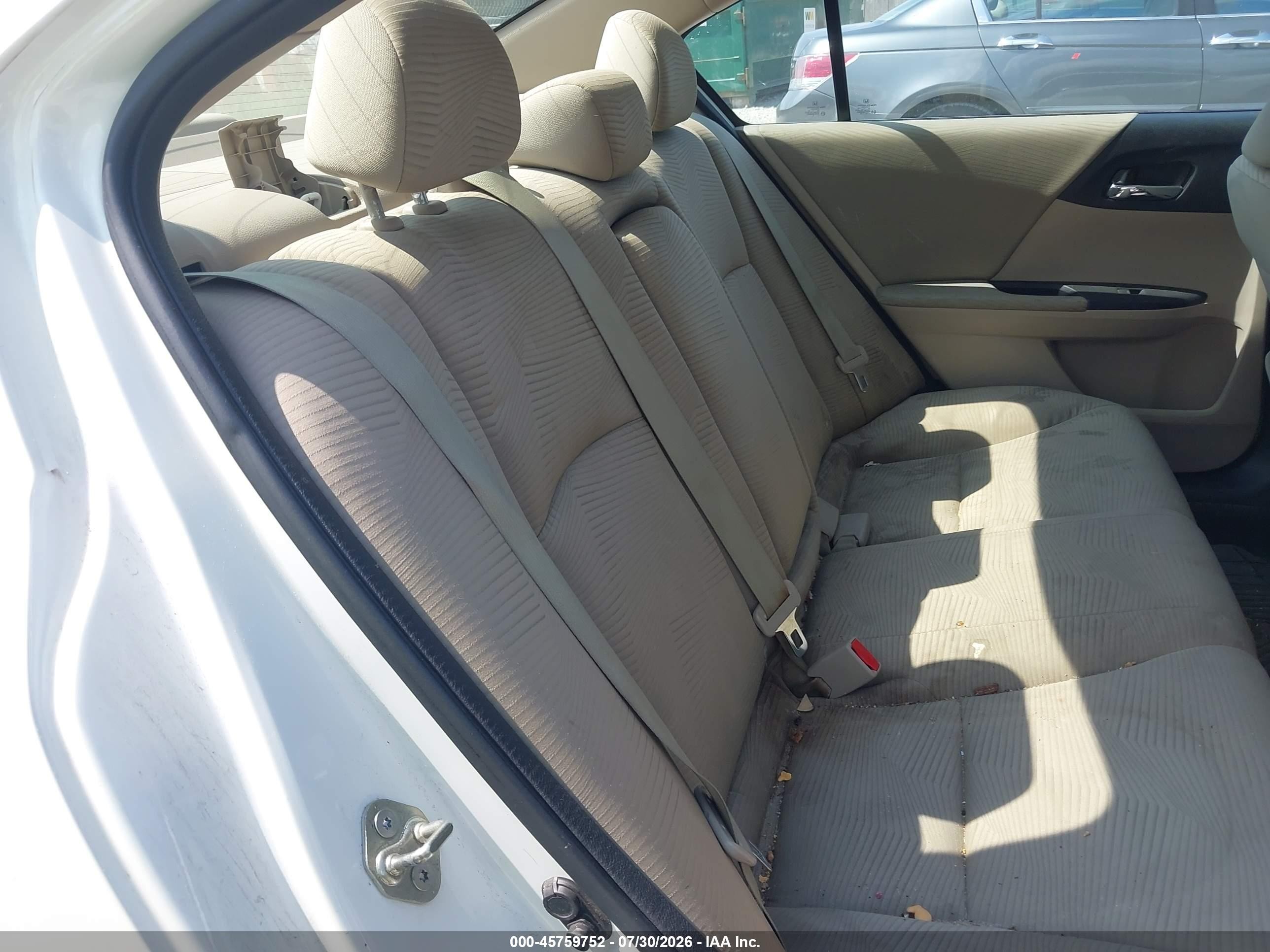 2014 Honda Accord Lx Белый vin: 1HGCR2F34EA055652