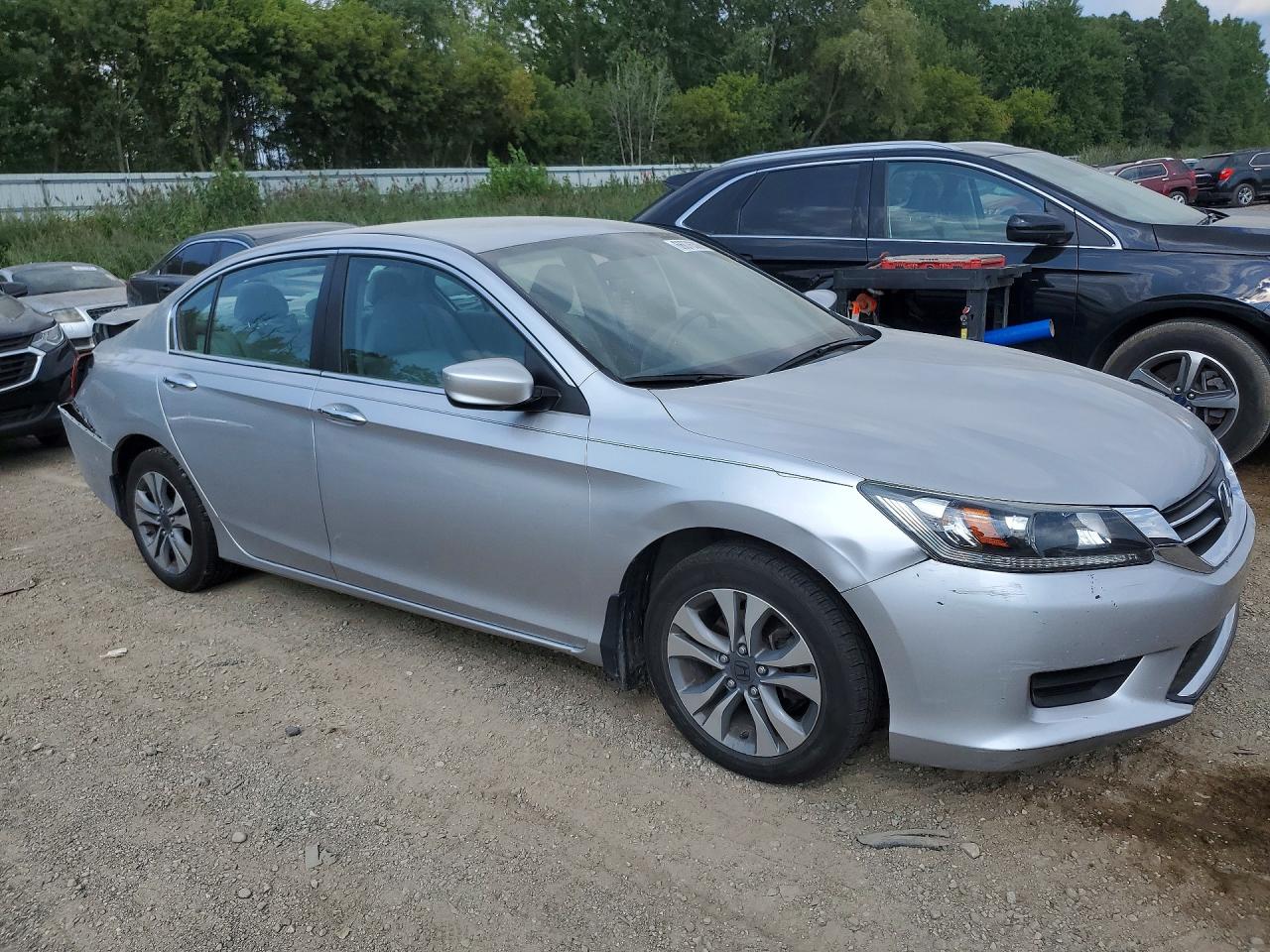2014 Honda Accord Lx Silver vin: 1HGCR2F34EA056350