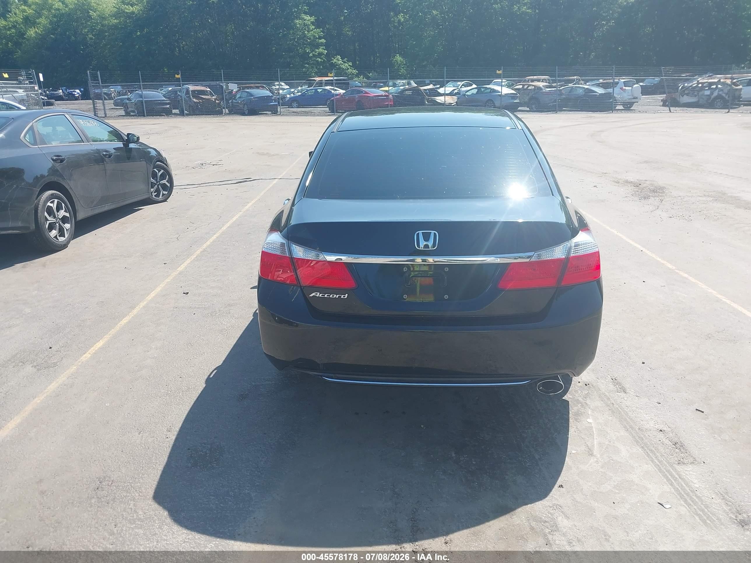2014 Honda Accord Lx Black vin: 1HGCR2F34EA064562