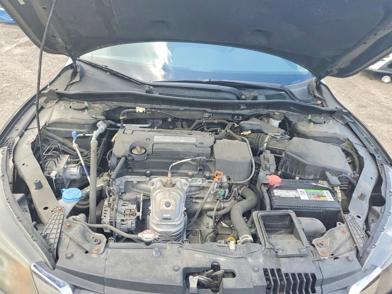 2014 Honda Accord Lx Gray vin: 1HGCR2F34EA067977