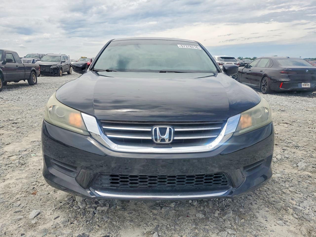 2014 Honda Accord Lx Black vin: 1HGCR2F34EA068210