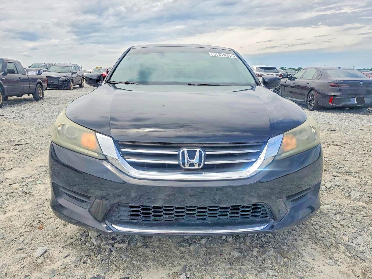 2014 Honda Accord Lx Black vin: 1HGCR2F34EA068210