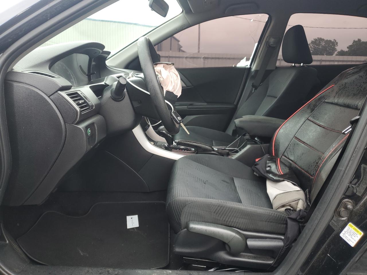 2014 Honda Accord Lx Black vin: 1HGCR2F34EA165875