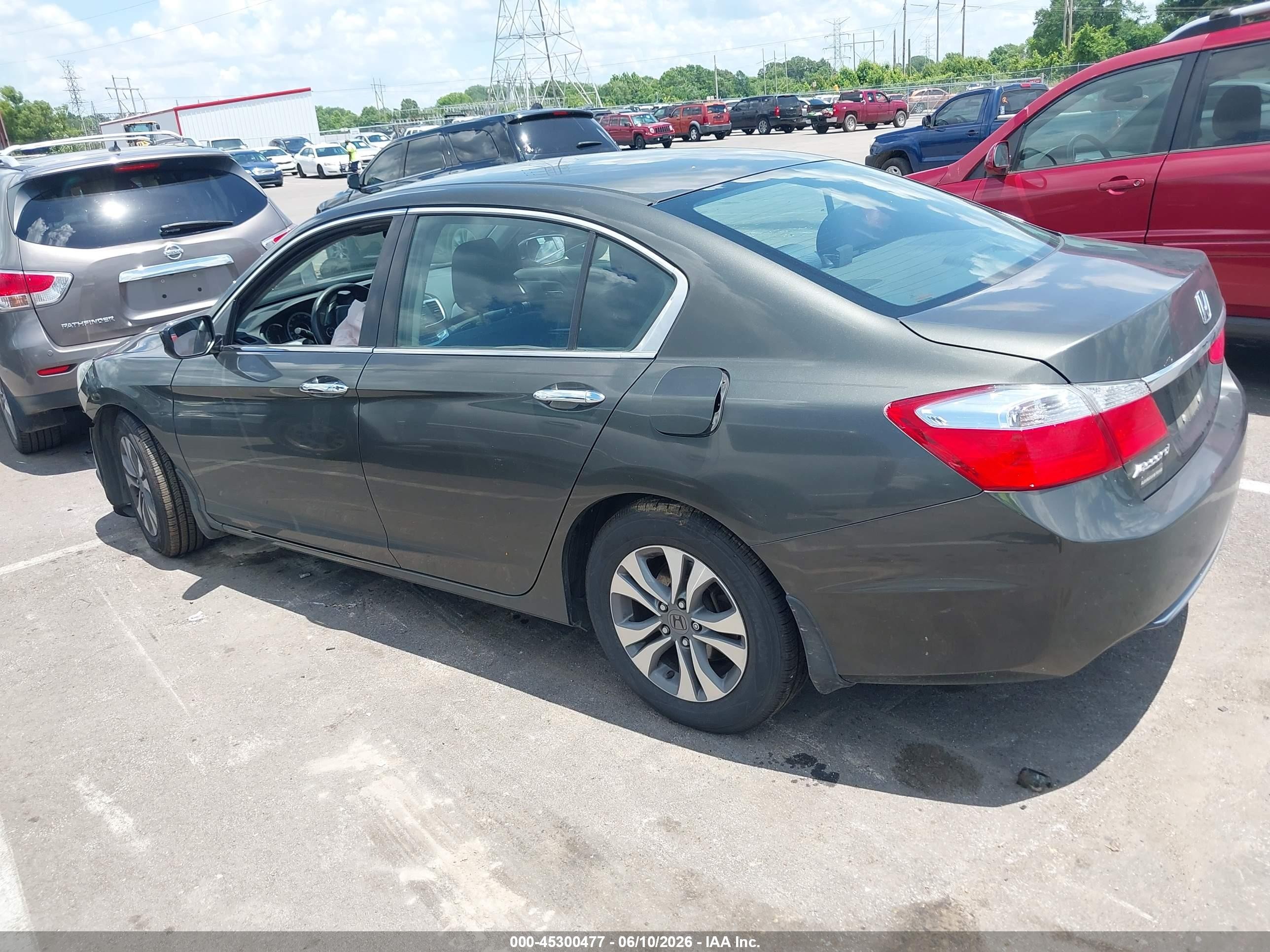 2014 Honda Accord Lx Brown vin: 1HGCR2F34EA186256