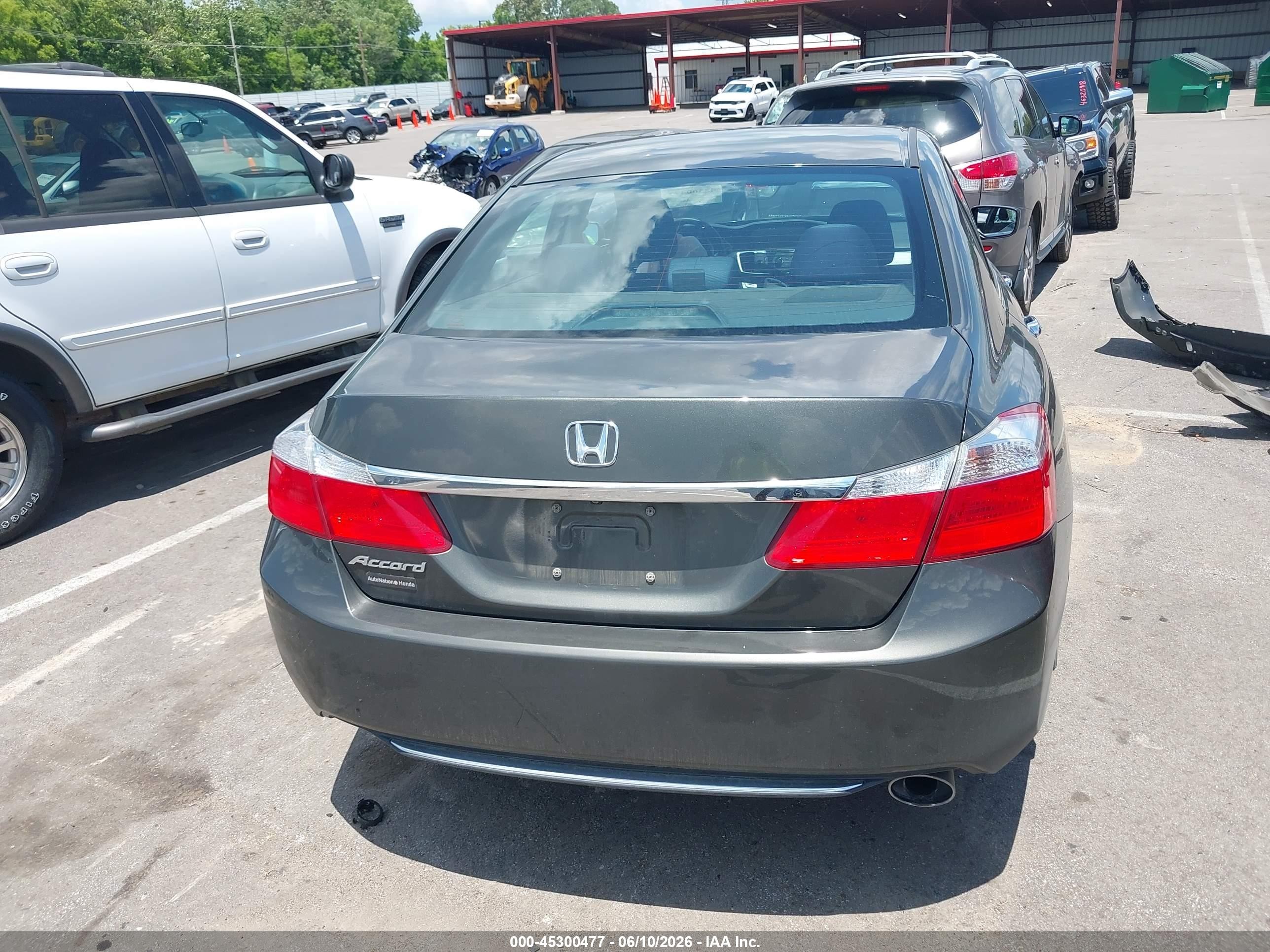 2014 Honda Accord Lx Brown vin: 1HGCR2F34EA186256