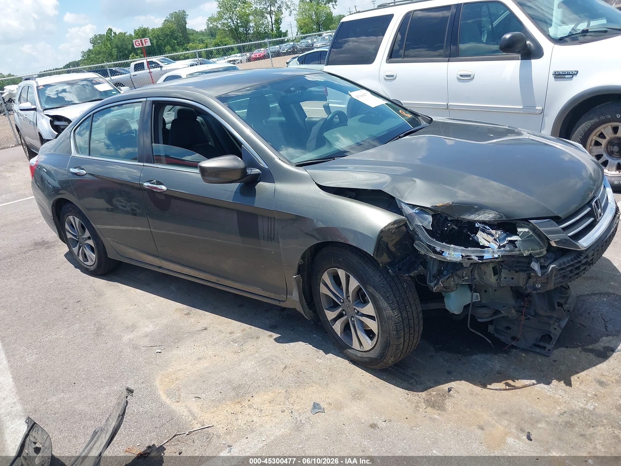 2014 Honda Accord Lx Brown vin: 1HGCR2F34EA186256